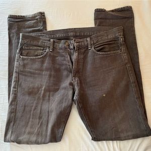 Ralph Lauren Denim & Supply Slim Distressed Jeans | Gray | 34 x 34